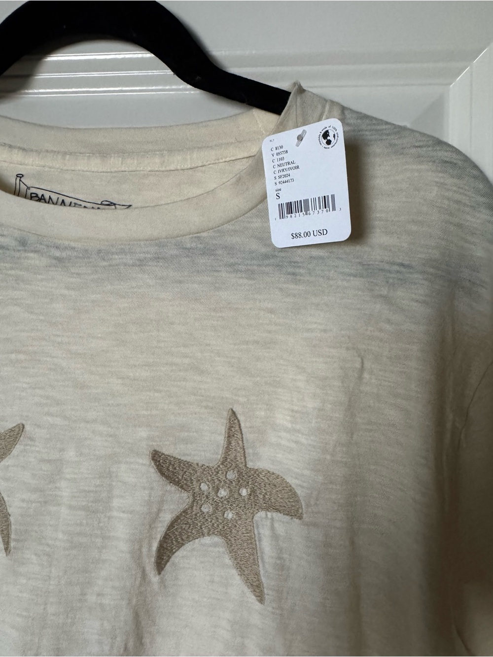 NWT Free People x Banner Day Starfish Tee SMALL - Picture 7 of 10